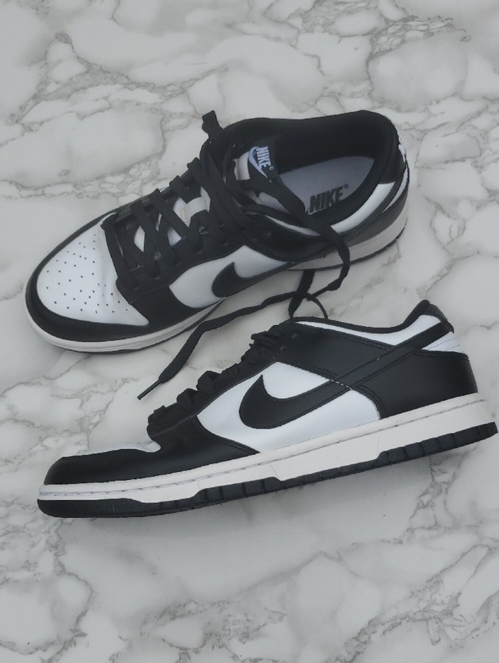 Nike Dunk Low Retro Panda Black White Men's Size 8.5